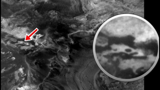 Alien or Human Base caught on the surface of Mars by Orbiter Camera #new