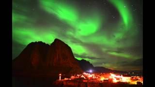 Auroras Dance Over Norway Fishing Village | Video