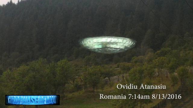 Unexplained Broad Daylight Translucent UFO Romania! VORTEX Russian Portal And Much More! 8/21/2016