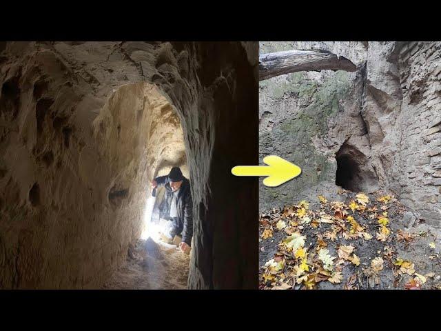 A cave complex with hieroglyphs and Varangian symbols discovered in center of Ukraine