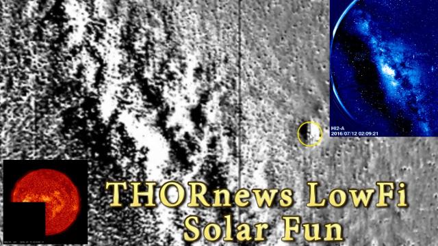 THORnews LowFi Solar Science + Mars Saturn & the Galactic Center Big Thing