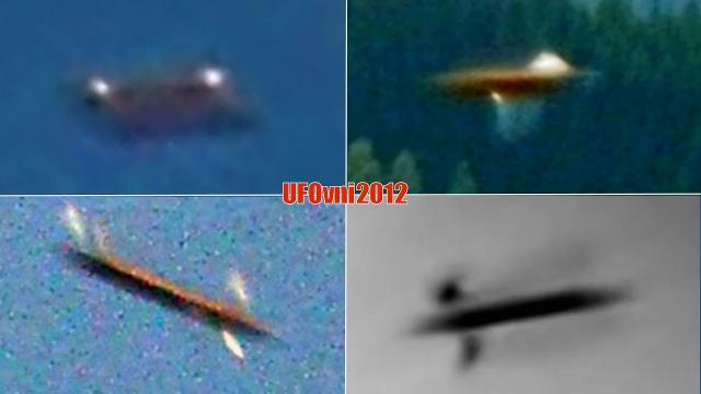 Rare Rectangular UFOs and Long Stems Seen Flying Near Obstacles