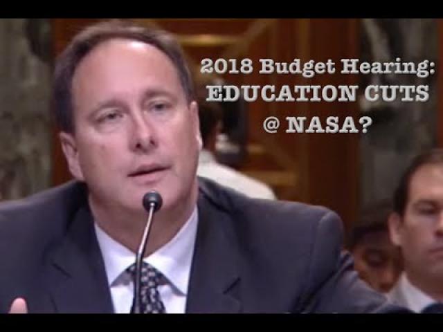 Education Cuts at NASA? Acting Administrator Faces Heat at Senate Hearing