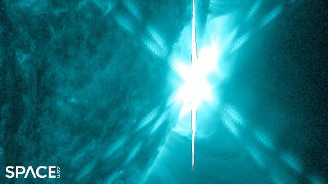 X3.4! Big sunspot blasts another major flare on way out
