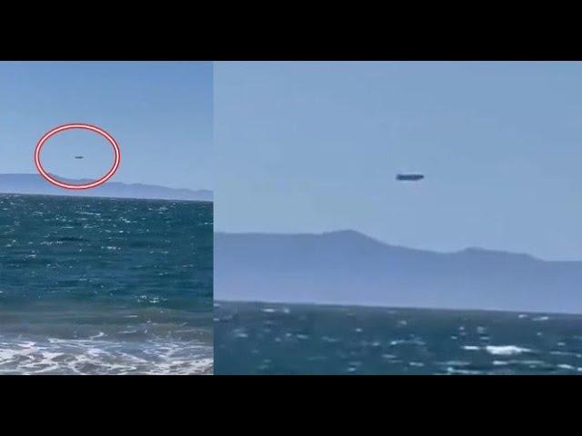 Amazing record of a Cylindrical UFO in Channel Islands UK