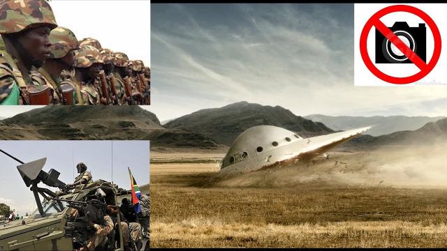 ALERT! Something HUGE Just Crashed In Africa! MILITARY DENIES ALIEN COVERUP 1/12/17