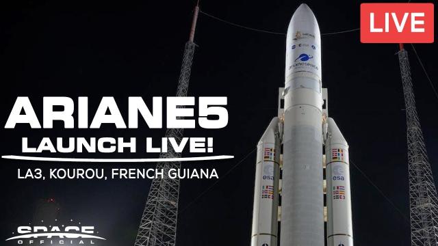 LIVE: Arianespace to Launch Eutelsat Konnect Communications Satellite VHTS