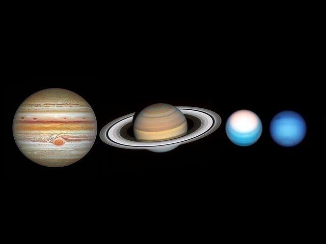 Pans of Hubble’s Grand Tour of the Solar System