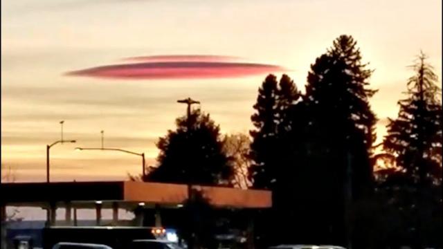Half Mile UFO Hover Over Small Religious College Town