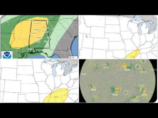 Red Alert! Major Storm Wednesday & Multiple days of Severe Weather! Multiple M-Class Solar Flares!