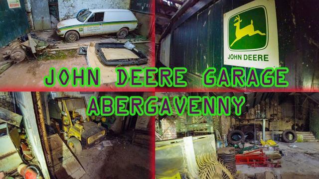 URBEX Abergavenny John Deere Garage FULL OF PARTS
