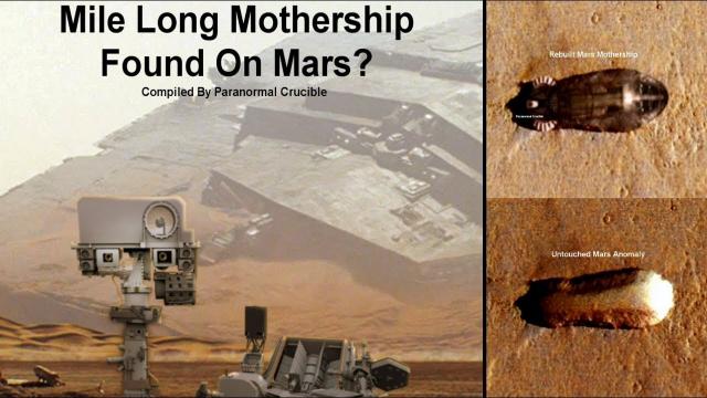 Mile Long Mothership Found On Mars?