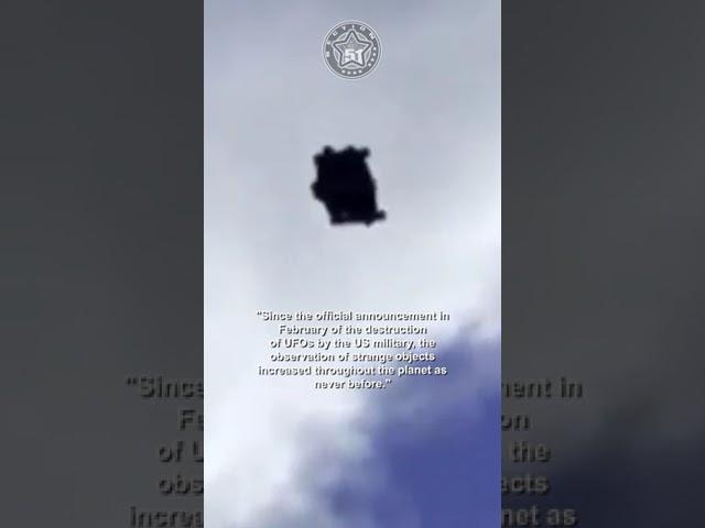 Black UFO spotted in Florida, USA, March 2023 ???? #shorts