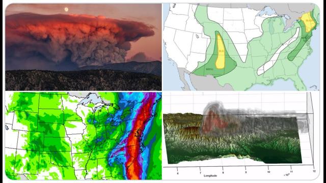 Crazy Wildfires & Volcanoes! Carolinas & Eastern Seaboard brace for Flooding impacts from Isaias!