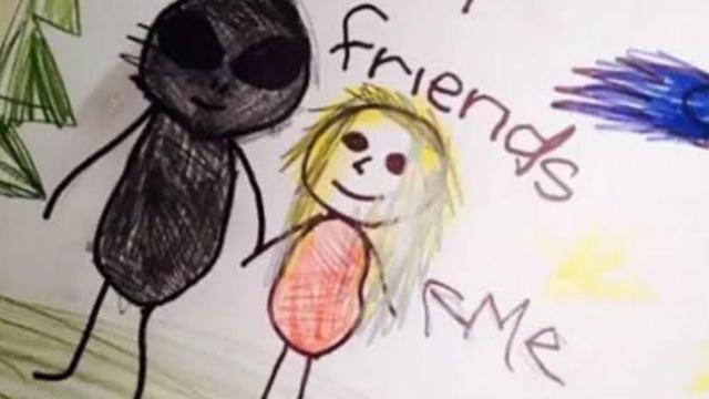 This kid drew a suspicious drawing that made his parents awake all night
