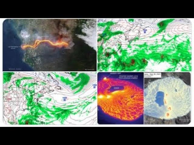 Super Strong Solar Cycle 25, Volcanoes, October 9th-13th Hurricane & Typhoon Madness & Pluto & Eris