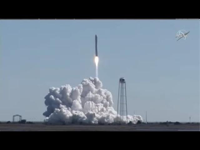 Blastoff! S.S. Piers Sellers Cygnus spacecraft launches to Space Station