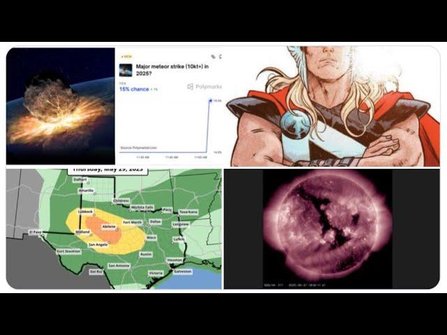 WTF. The Stormiest & Asteroid Impacting June of All time + a Hurricane?