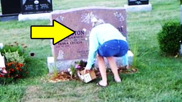Grieving Parents Hide Camera in Cemetery to Unveil Their Unwelcome Visitor