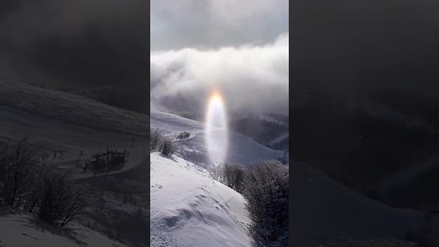 Interdimensional Portal opens in the Swiss Alps #bestvideo #alien #best