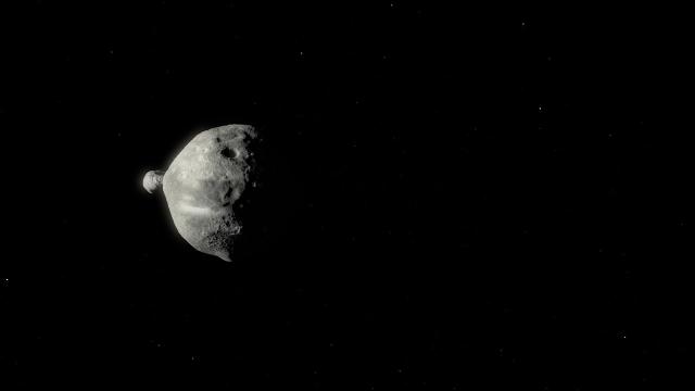 Asteroid 1999 KW4 Has a Moon - Animation
