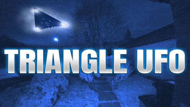 Triangular UFO Caught On Doorbell Camera in England ! ????