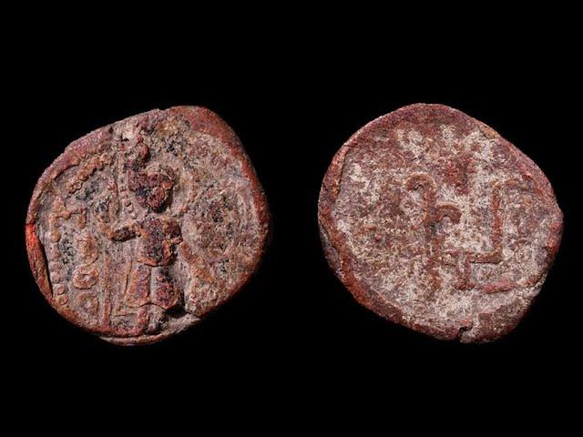 SEAL DEPICTING ST GEORGE AMONG FINDS FOUND NEAR SUZDAL