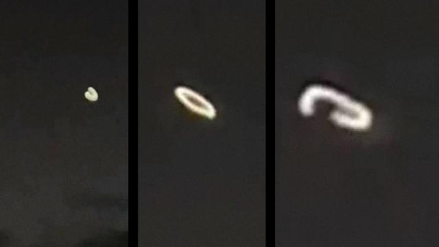 Ring UFO with Lights near Ingapirca Ruins in Ecuador, Sept 2023 ????