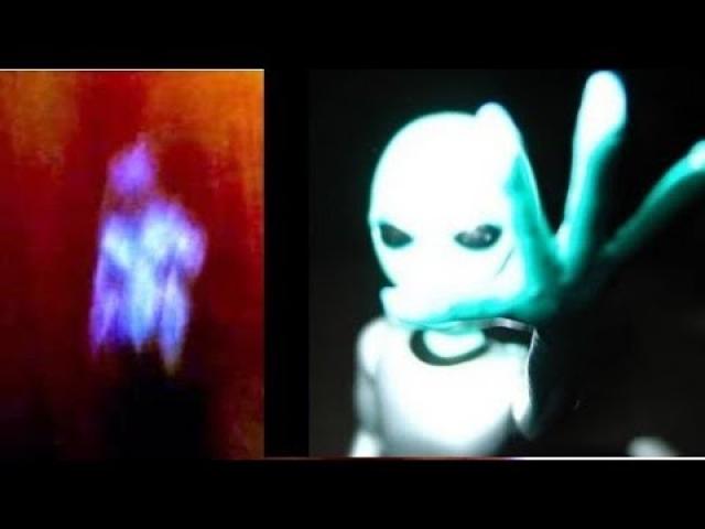 Could this bizarre image of 'humanoid' be world's first taken during an alien abduction