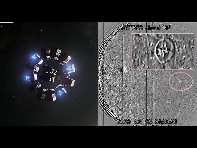 Giant UFO Moves Through Our Solar System, NASA Footage