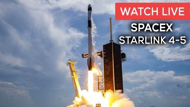 WATCH LIVE: SpaceX’s first Launch of the year 2022! Starlink Batch 4-5