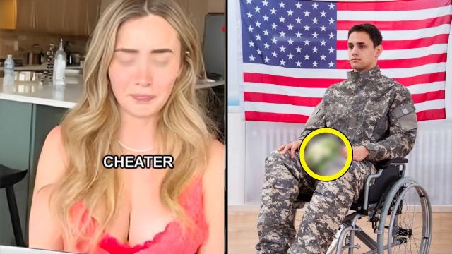 Ungrateful Wife Dumps Her Disabled Military Husband - Then This Happens
