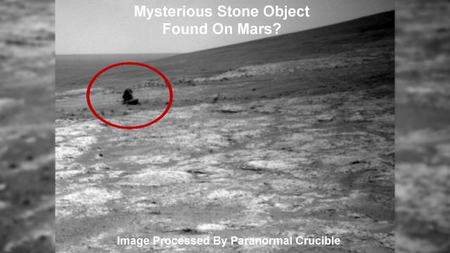 Mysterious Stone Or Metal Object Found On Mars?