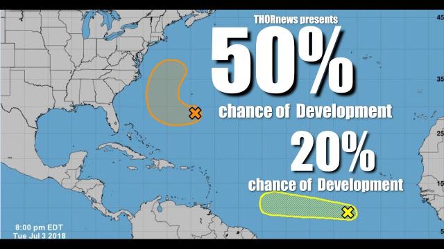 ALERT! 2 Atlantic Systems! 50% & 20% chance of Tropical Development!!!!