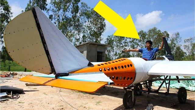 This Man Fearlessly Chases His Dream Of Building A Working Airplane