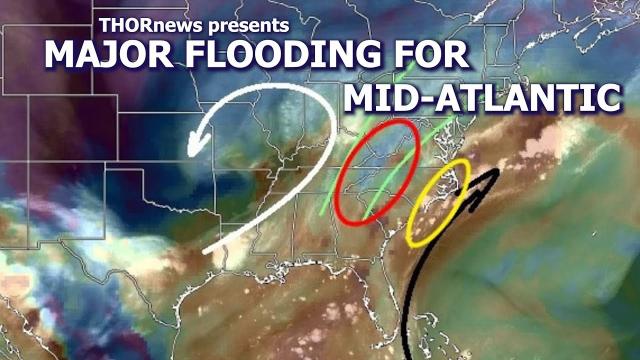 Major FLOODING for the Mid-Atlantic this week.