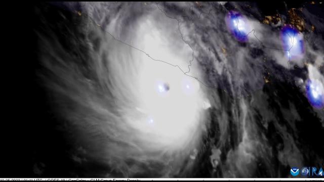 See Hurricane Otis from space in these amazing satellite views