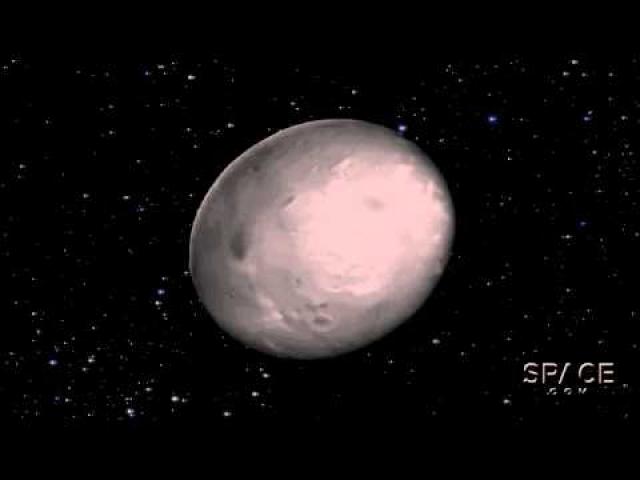 Spuds In Space! Pluto Moon's Weird Spin Animated | Video