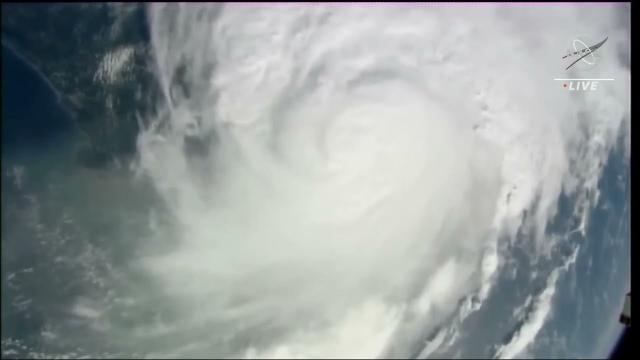 International Space Station flies over Hurricane Idalia after it makes landfall in Florida