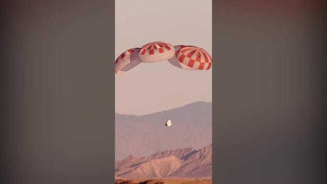 SpaceX Crew Dragon Pad Abort Parachute Test Successful