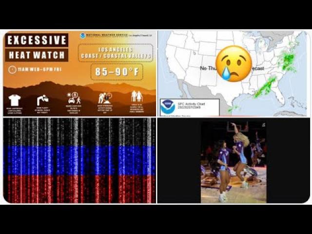 West Coast HEAT wave into Bitcoin Superbowl Pump & Dump? Russia & Ukraine De-Escalation?