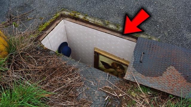 Man solves his backyard Mystery – Guess what he discovered