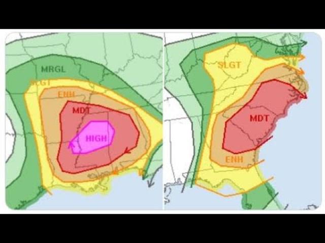 RED ALERT! Mega Storm to hit Deep South USA today & Aries Season starts March 20th.