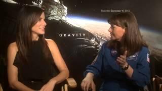 Astronaut Encounters Actor: Sandra Bullock Talks With Cady Coleman | Video