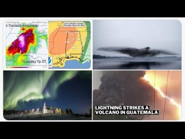 Red alert. Dangerous Week ahead for South usa. + Earthquakes, Volcanoes, & australia floods