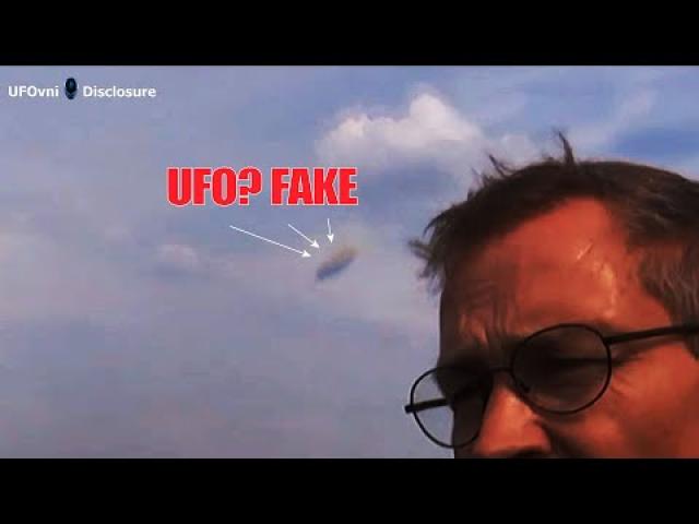FAKE: UFO appears during the live broadcast in Germany