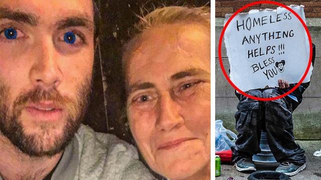 A Man Was Spending A Night On The Town When A Homeless Woman Took Him By Surprise