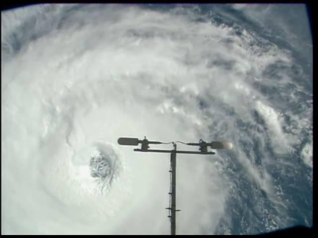 Hurricane Nicole From Space