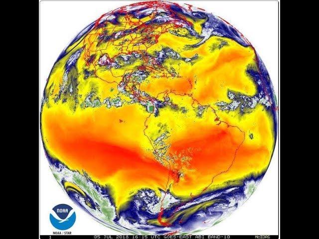 The News &WTF  is happening with Mother Nature's bottom left cheek?