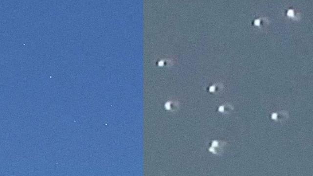 UFO Fleet of white orbs in Westchester IL, Nov 2022 ????